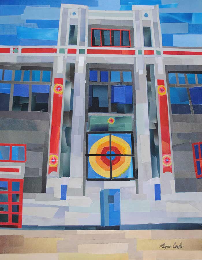 The Torpedo Factory by collage artist Megan Coyle
